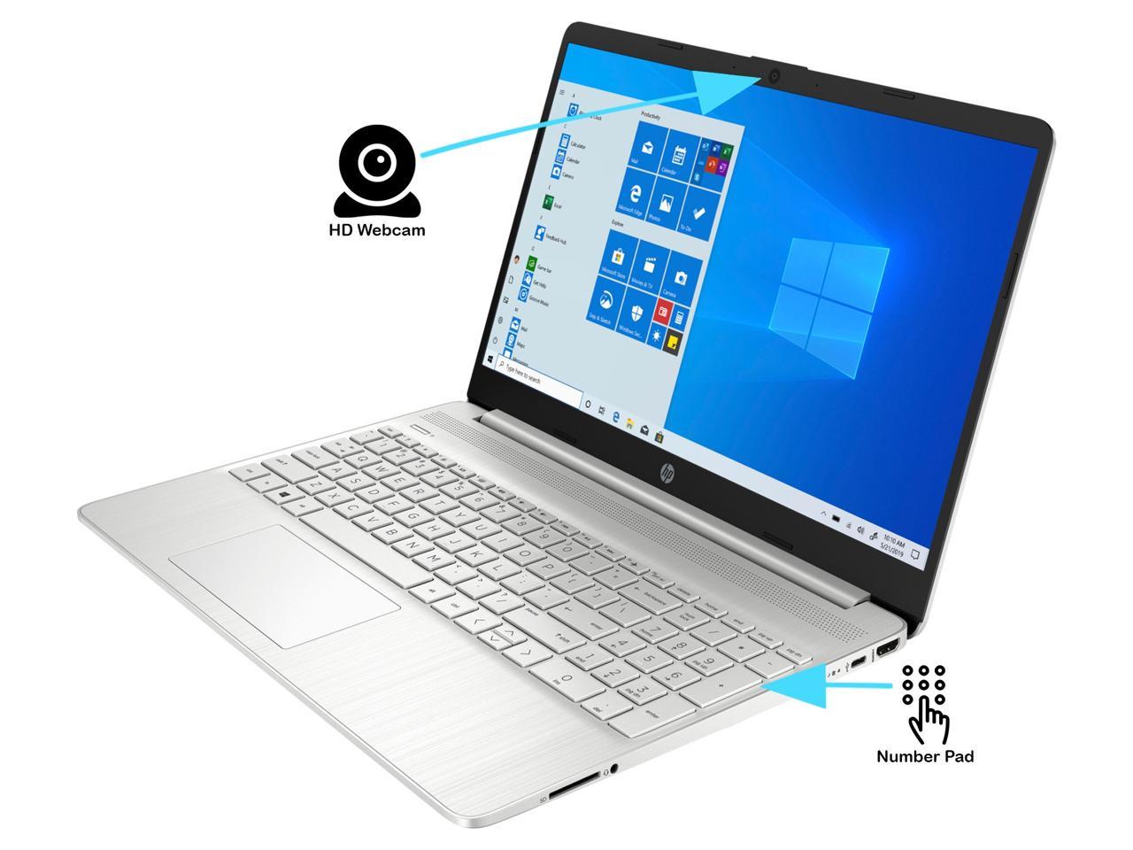 Hp 15 Notebook, 15.6" Hd Display, Intel Core I5-1135G7 Upto 4.2Ghz, 16Gb Ram, 512Gb Nvme Ssd, Hdmi, Card Reader, Wi-Fi, Bluetooth, Windows 10 Pro