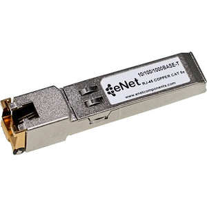 HP Compatible J8177C - Functionally Identical 10/100/1000BASE-T SFP - Procurve N/A RJ45 Connector J8177C-ENC
