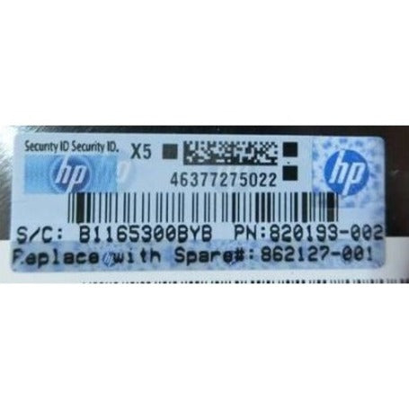 HPE 4 TB Hard Drive - 3.5 Internal - SATA (SATA/600)" 862127-001