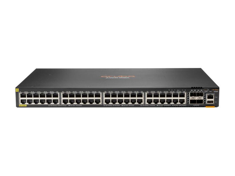 HPE Aruba Networking CX 6300F 48-port PoE SFP56 Switch JL665A#ABA