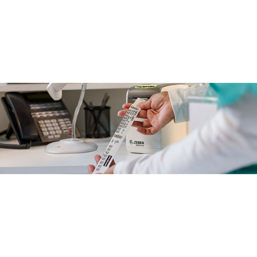 Healthcare Printer - Zebra ZD510 Wristband Printer with 300 DPI Direct Thermal | Tecisoft ZD51013-D01E00FZ