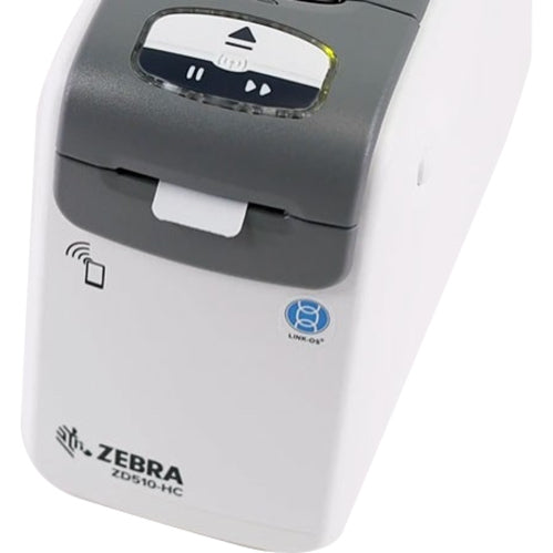 Healthcare Wristband Printer - Zebra ZD510-HC USB Host Ethernet 10/100 | TecISoft ZD51013-D01B01FZ