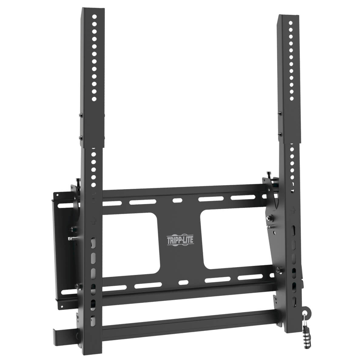 Heavy-Duty Tilt Security TV Wall Mount - 45" to 55" Anti-Theft | Tripp Lite DWTPSC4555M