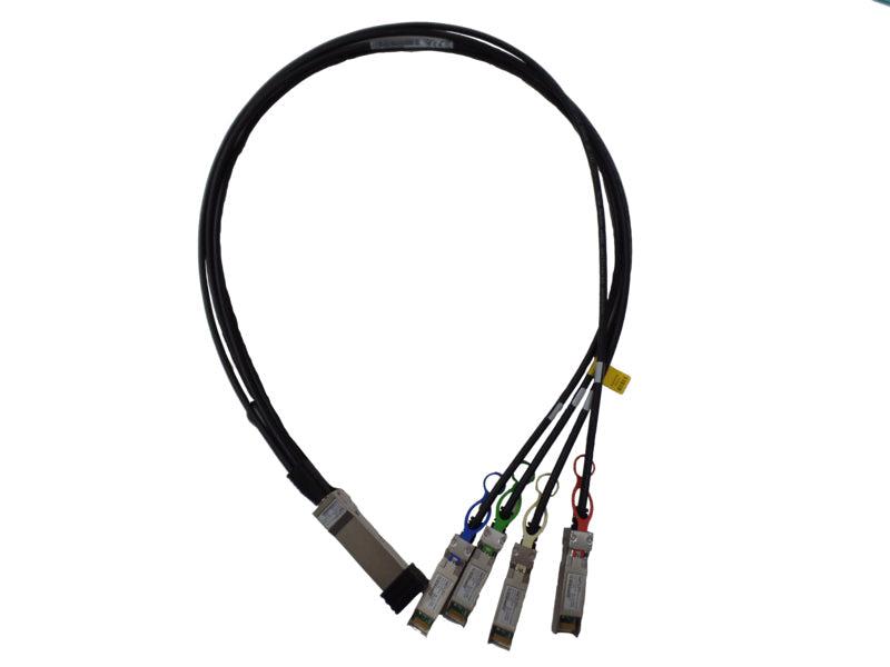 Hewlett Packard Enterprise Q9S72A Fibre Optic Cable 1 M Qsfp28 4X Sfp28 Black