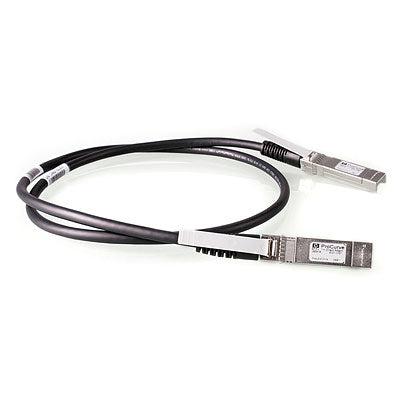 Hewlett Packard Enterprise X242 10G Sfp+ To Sfp+ 1M Direct Attach Copper Cable Fibre Optic Cable Sfp+ Black