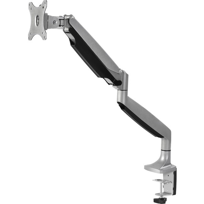 High Premium Aluminum Gas Spring Desk Mount - 13 to 32" - Single Monitor - Max load 19.8Ibs CE-MT2D12-S1