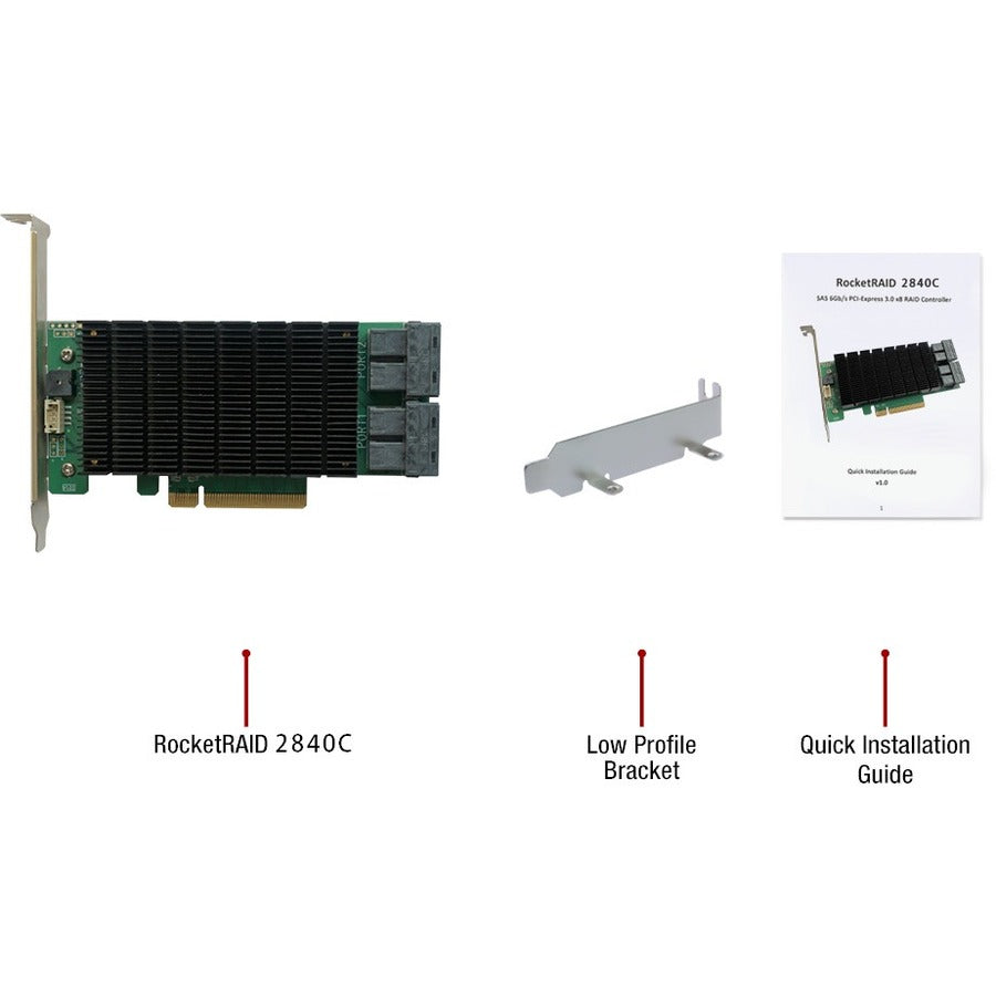 HighPoint RocketRAID 2840C SAS Controller RR2840C