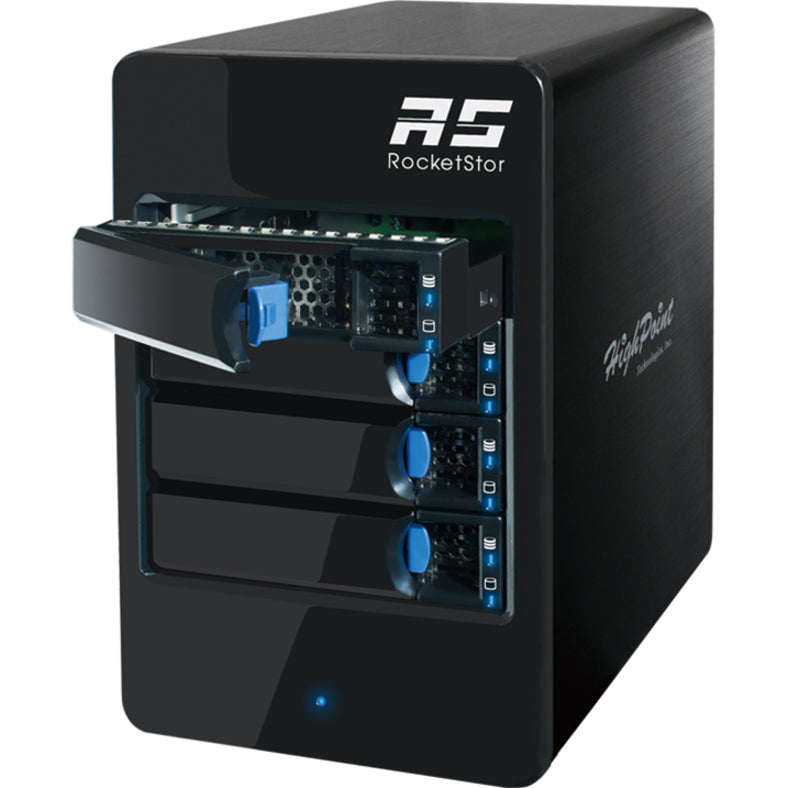 HighPoint RocketStor 6314A 4-Bay Thunderbolt 2 Hardware RAID Storage Enclosure RS6314A