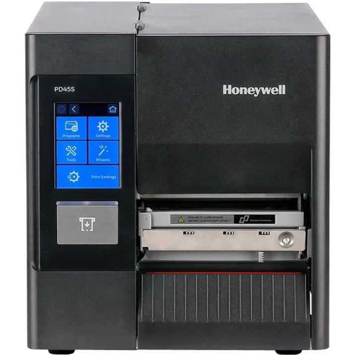 Honeywell PD45S Industrial, Retail, Healthcare, Manufacturing, Transportation & Logistic Thermal Transfer Printer - Monochrome - Label Print - Fast Ethernet - USB - USB Host - Serial PD45S0F0010000300