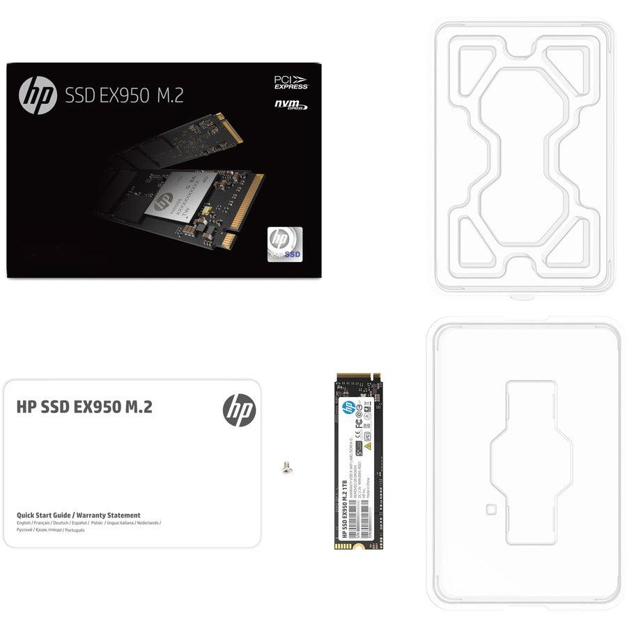 Hp Ex950 Series M.2 2280 1Tb Pci-Express 3.0 X4 Nvme1.3 3D Internal Solid State Drive