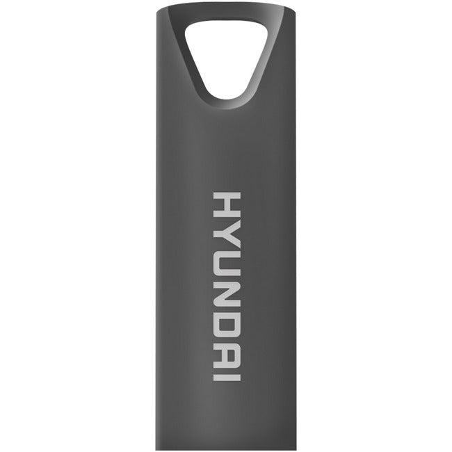Hyundai Bravo Deluxe 32GB High Speed Fast USB 2.0 Flash Memory Drive Thumb Drive Metal, Space Grey U2BK/32GASG