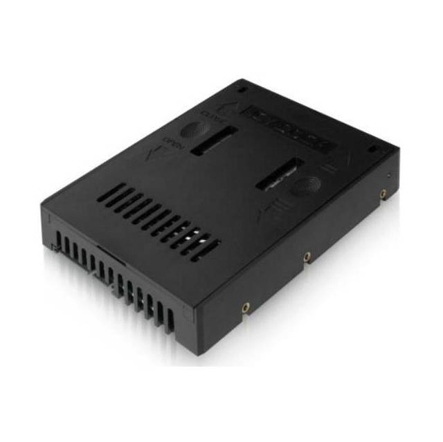 Icy Dock Mb882Sp-1S-2B 2.5 Inch To 3.5 Inch Ssd/Sata Hard Drive Converter (Black)