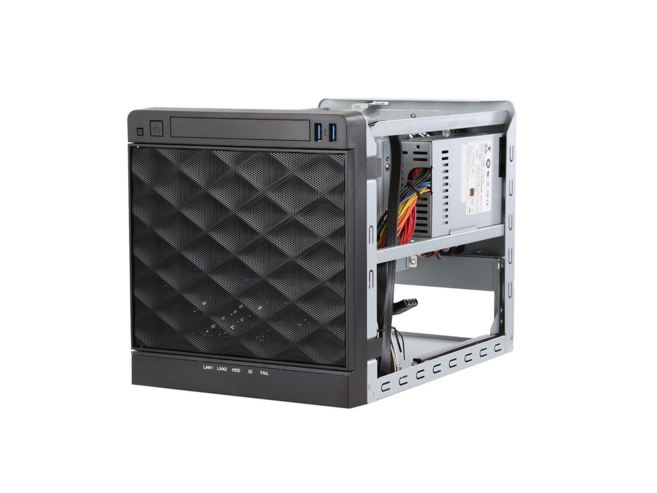 In Win Iw-Ms04-01-S265 Black 0.8 Mm Sgcc Mini Itx (M/B Cooler Maximum 65Mm) Tower Mini 4 Bay