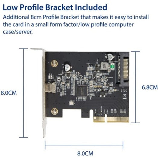 IO Crest USB 3.2 Gen 2x2 PCIe x4 Card SY-PEX20230