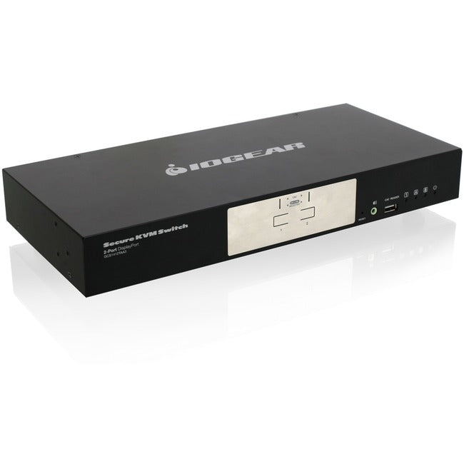 IOGEAR 2-Port DisplayPort Secure KVM Switch - NIAP Certified TAA Compliant | IOGEAR GCS1412TAA3