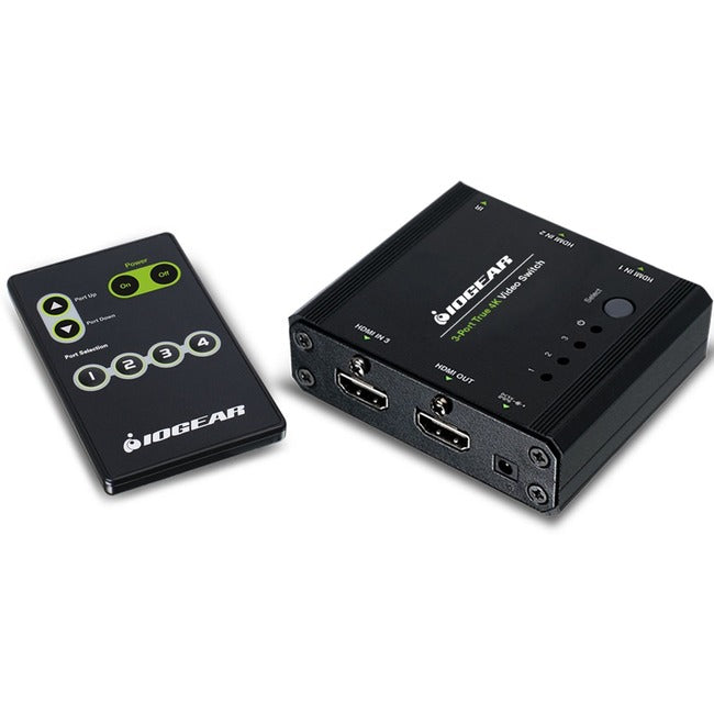 IOGEAR 3-Port True 4K Switch with HDMI Connection GHSW8431