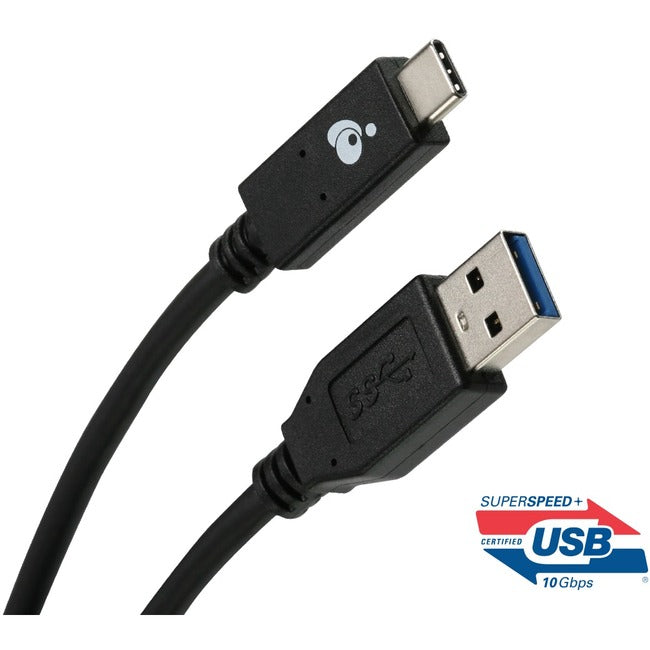 IOGEAR Charge & Sync Flip USB 3.1 Gen 2 A to USB-C Cable 10 Gbps (USB-IF) G2LU3CAM01