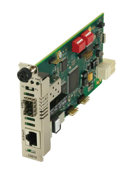 ION C6010 T1/E1 Network Interface Device with SFP Slot - Transition Networks C6010-1040