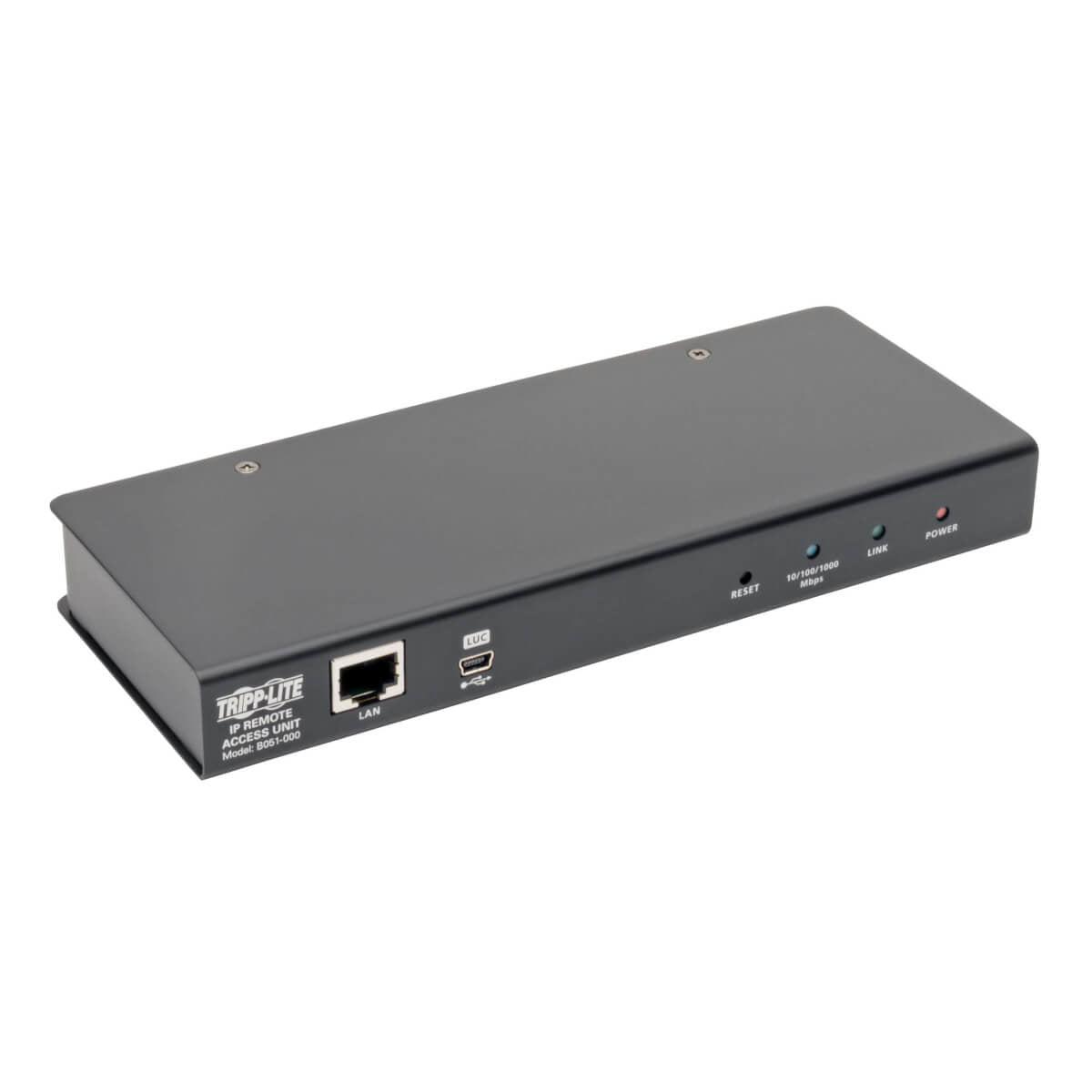 IP Remote Access Unit KVM Over IP - Server Remote Control Virtual Media | Tripp Lite B051-000