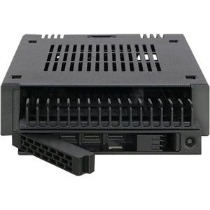 Icy Dock Expresscage Mb741Sp-B Drive Bay Adapter For 3.5" - Serial Ata/600 Host Interface Internal - Black