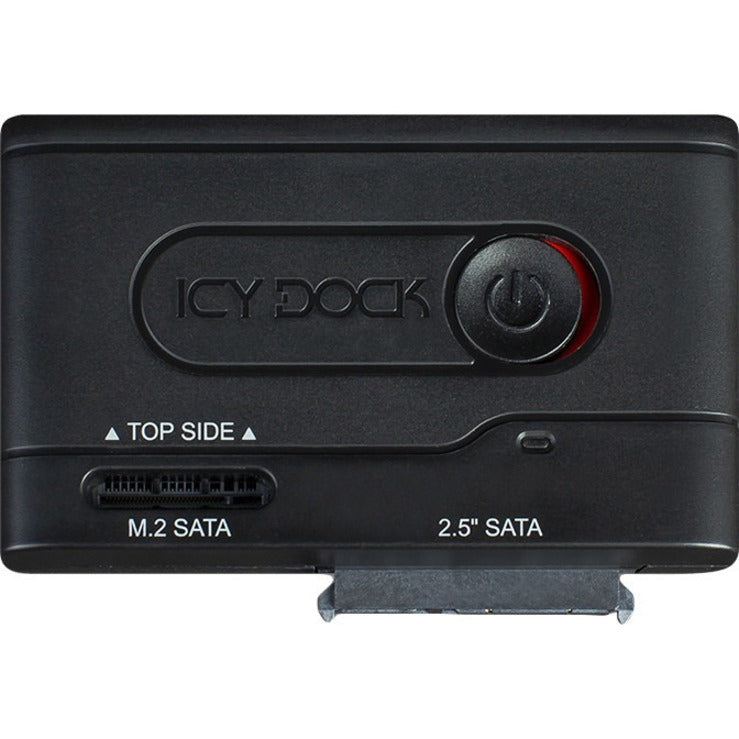 Icy Dock EZ-Adapter MB031U-1SMB Drive Enclosure SATA, M.2 - USB 3.2 (Gen 1) Type C Host Interface External - Black