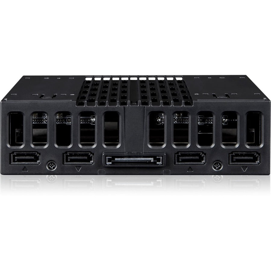 Icy Dock FlexiDOCK MB024SP-B Drive Enclosure 12Gb/s SAS, SATA/600 - Serial ATA/600 Host Interface External - Black