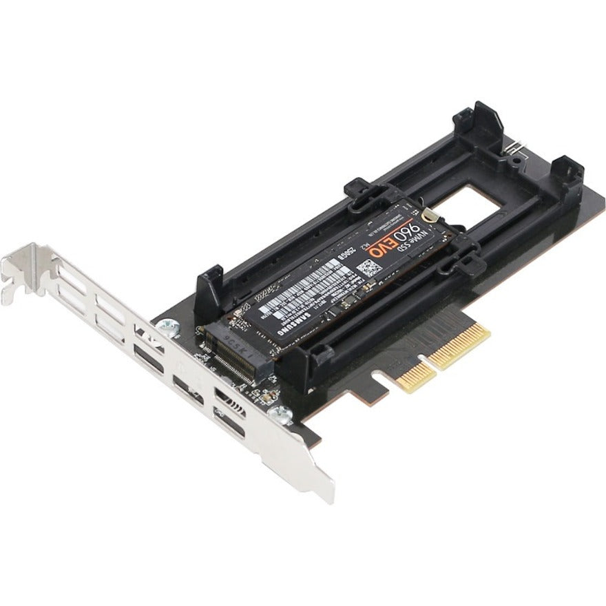 Icy Dock M.2 PCIe 3.0/4.0 NVMe SSD to PCIe 4.0 x4 Adapter MB987M2P-B
