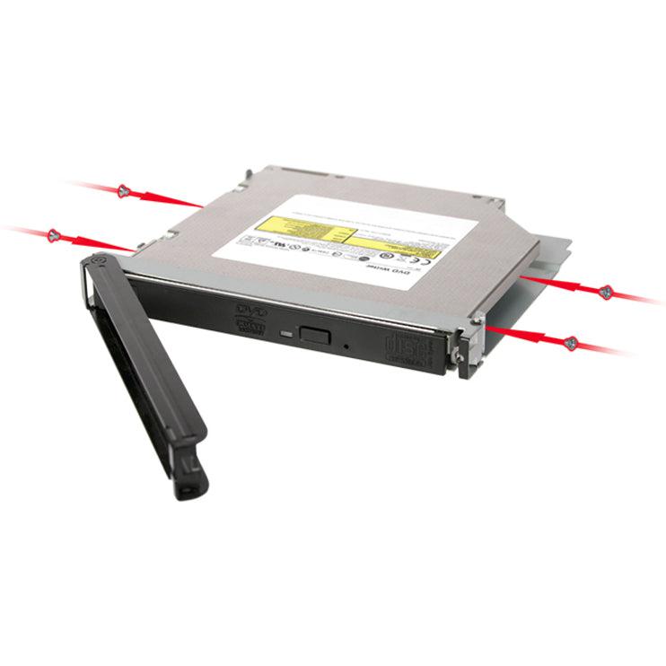 Icy Dock Mb994Iko-3Sb Rugged Full Metal 2 Bay 2.5 Inch Sas/Sata Hdd & Ssd Backplane Cage With Slim