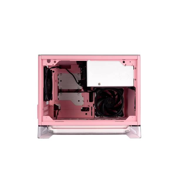 In-Win A1 Plus Pink Mini-Itx Tower With Integrated Argb Lighting - 650W Gold Power Supply