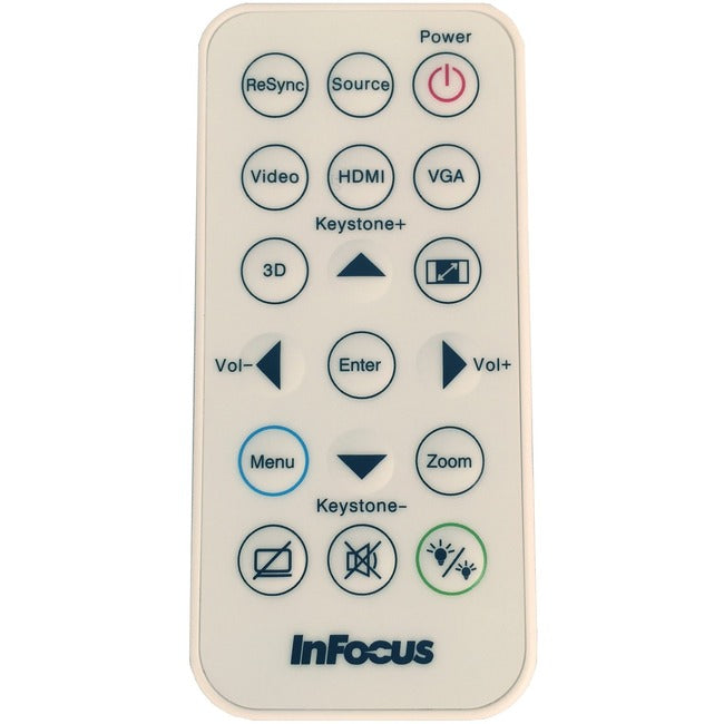 InFocus Replacement Remote for Select InFocus Projectors INA-REMPJ001