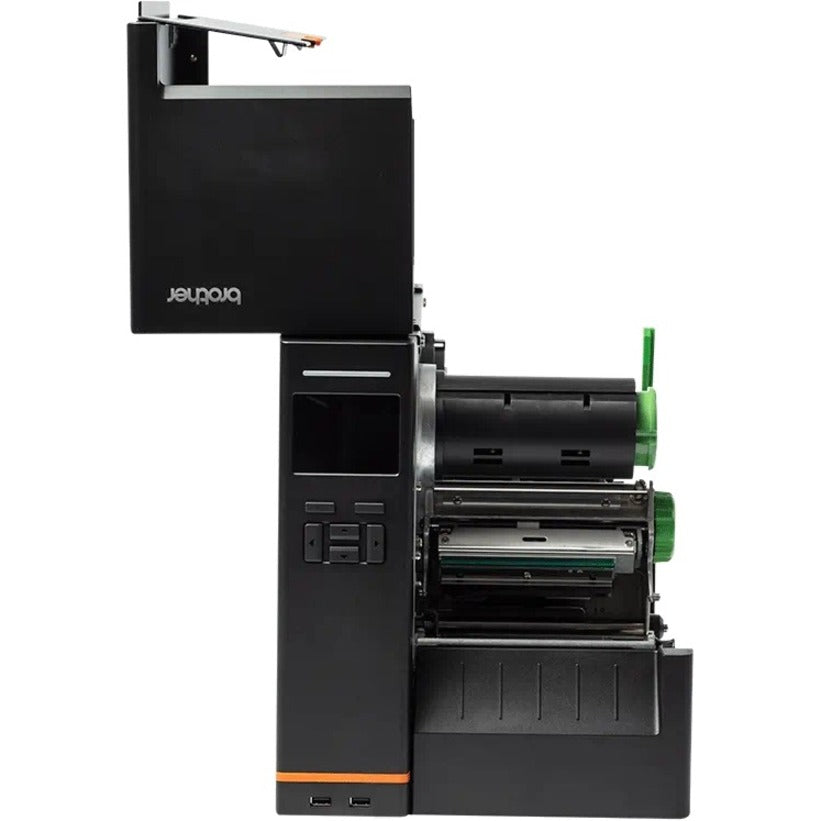 Industrial Barcode Label Printer 4-Inch Thermal Transfer 203 DPI - Brother TJ-4420TN | TecISoft TJ4420TN