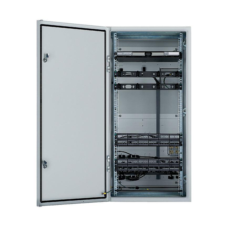 Industrial Distribution Frame 48" Preconfigured Cabinet - Network Infrastructure Access Control | Panduit ZDF48-RA