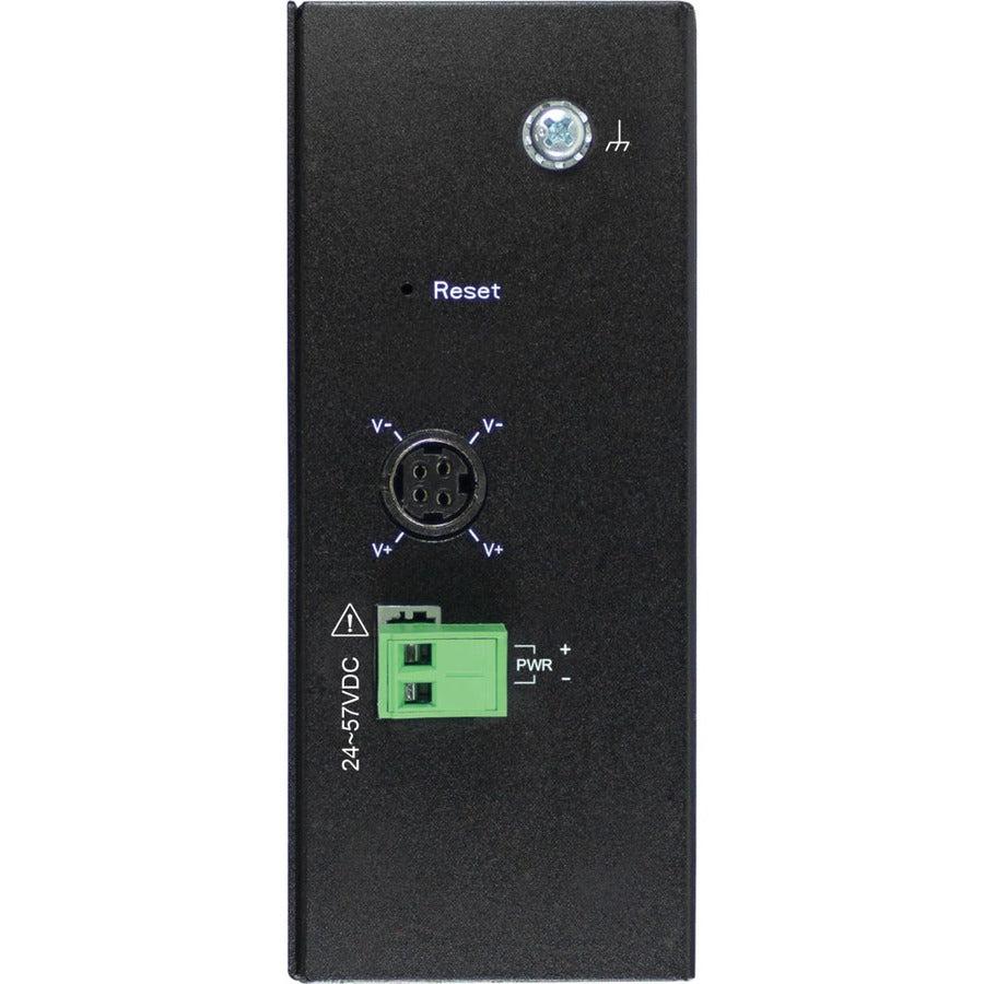 Industrial Ethernet Switch 5-Port PoE+ - Managed Gigabit Network Solution | Tripp Lite NGI-S05C2POE4