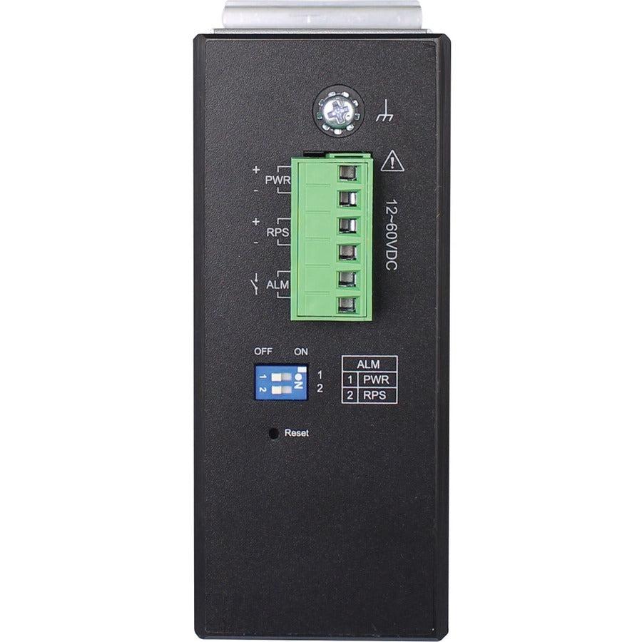 Industrial Ethernet Switch - 8-Port Managed Gigabit DIN Mount | Tripp Lite NGI-M08C4-L2