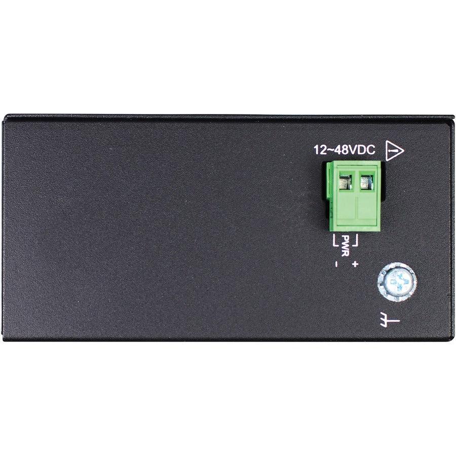 Industrial Ethernet Switch - 8-Port Unmanaged Ruggedized Network Switch | TecISoft NFI-U08-2
