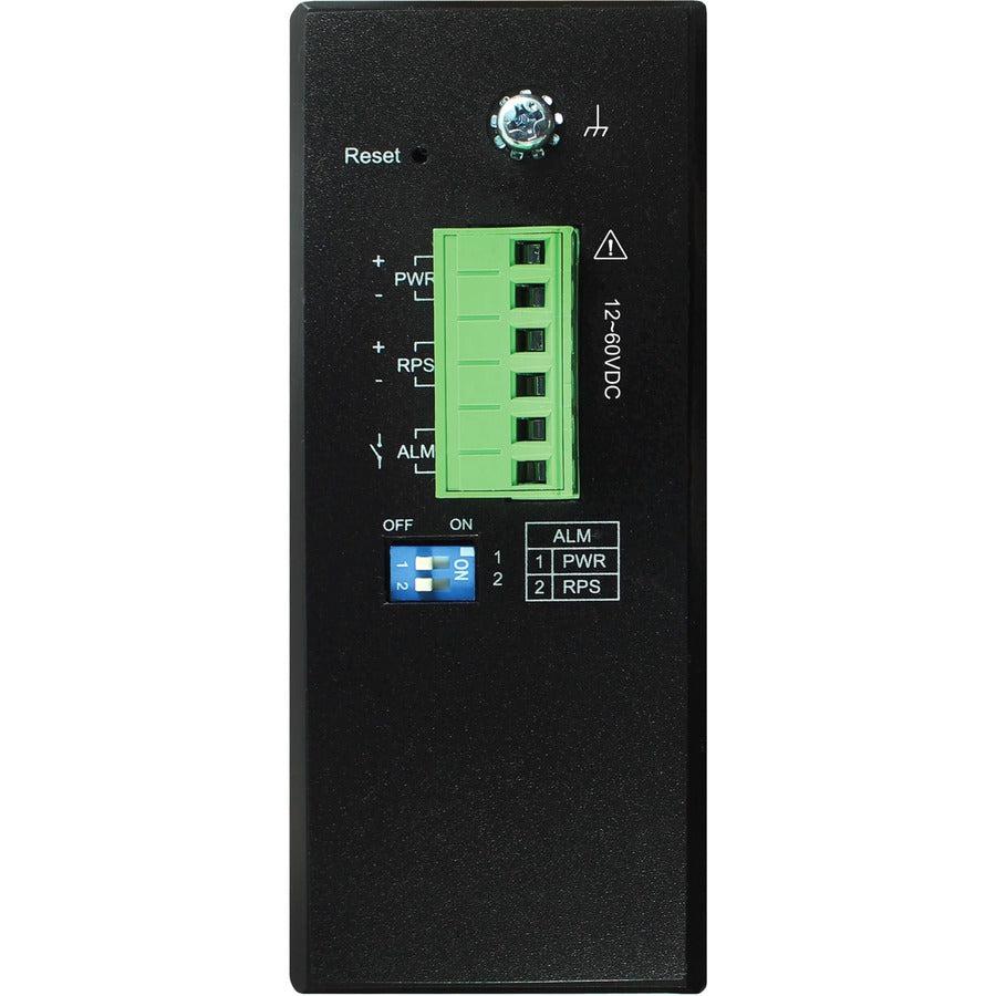 Industrial Ethernet Switches - 16-Port Managed DIN Mount Network Switch | Tripp Lite by Eaton NGI-S16