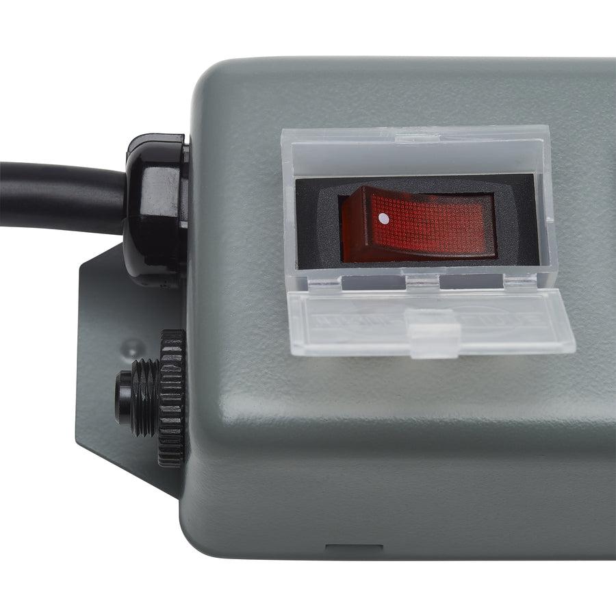 Industrial Power Strip - Tripp Lite Waber 4-Outlet All Metal Housing | Tecisoft UL603CB-6