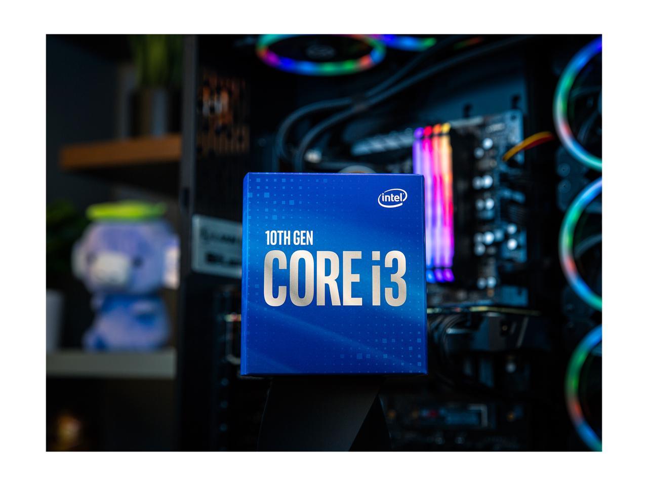 Intel Core i3 (10th Gen) i3-10100 Quad-core (4 Core) 3.60 GHz Processor - Retail Pack BX8070110100