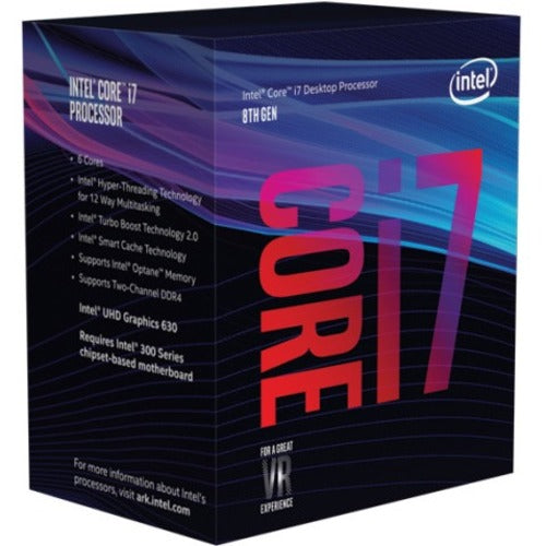 Intel Core i7 i7-8700 Hexa-core (6 Core) 3.20 GHz Processor - Retail Pack BX80684I78700