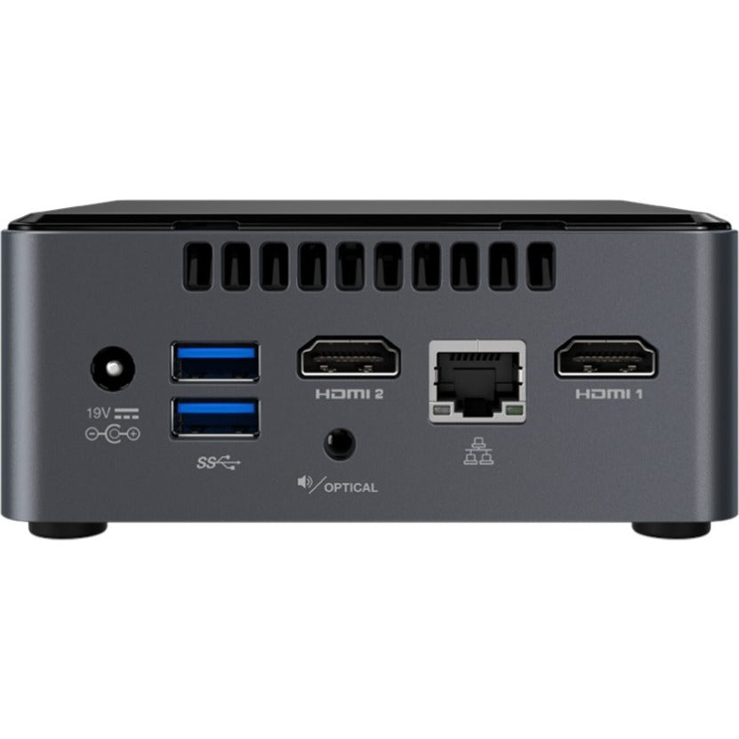 Intel-IMSourcing NUC NUC7CJYH Barebone System - Mini PC - Socket BGA-1090 - 1 x Processor Support - Intel Celeron J4005 2 GHz Dual-core (2 Core)