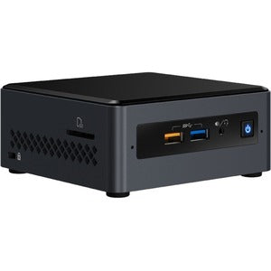 Intel-IMSourcing NUC NUC7CJYH Barebone System - Mini PC - Socket BGA-1090 - 1 x Processor Support - Intel Celeron J4005 2 GHz Dual-core (2 Core)