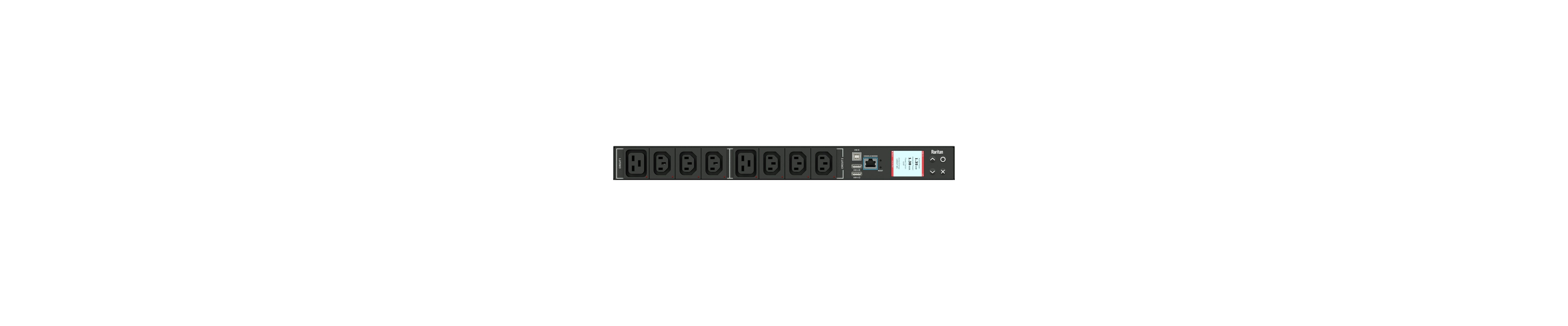 Intelligent PDU Power Distribution Unit - Raritan PX3-4201R Metered Rack PDU | TecISoft