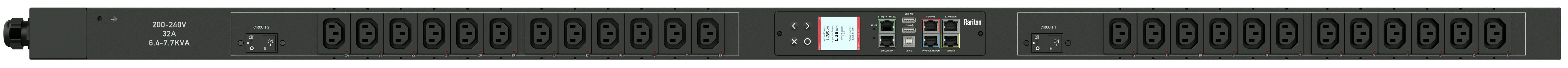 Intelligent PDU Vertical - Smart Power Distribution Unit Raritan PX3-5500V