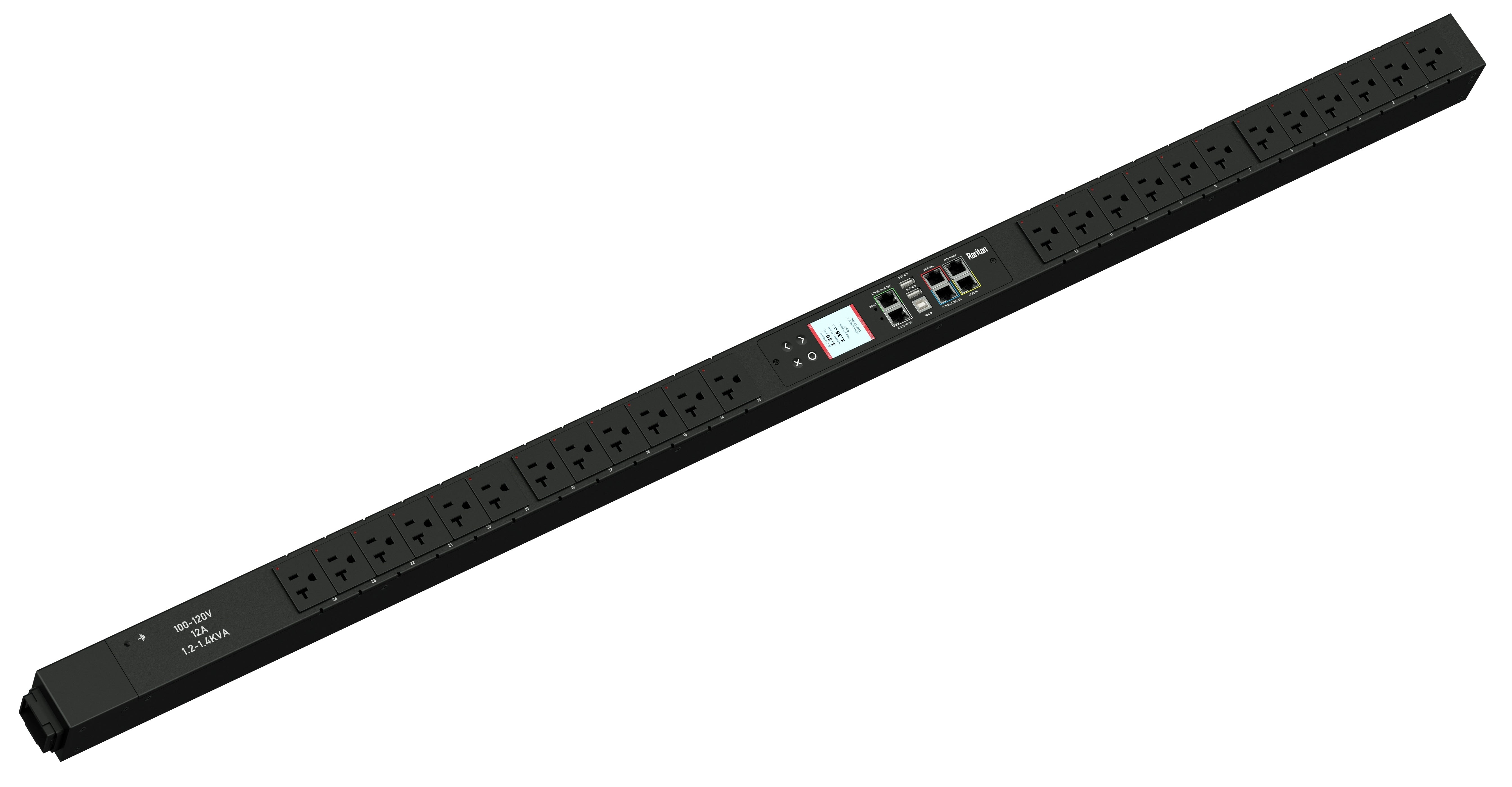 Intelligent Power Distribution Unit 24-Outlet Monitored PDU - Rack Mount | PX3-5473V