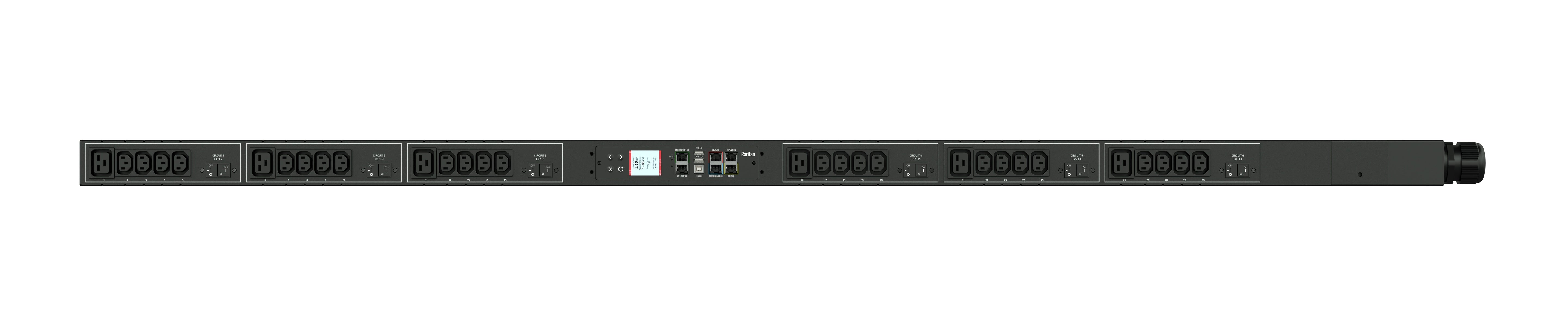 Intelligent Power Distribution Unit - Rack Mount PDU with 208V Monitoring | TechSoft PX3-1976U-V2