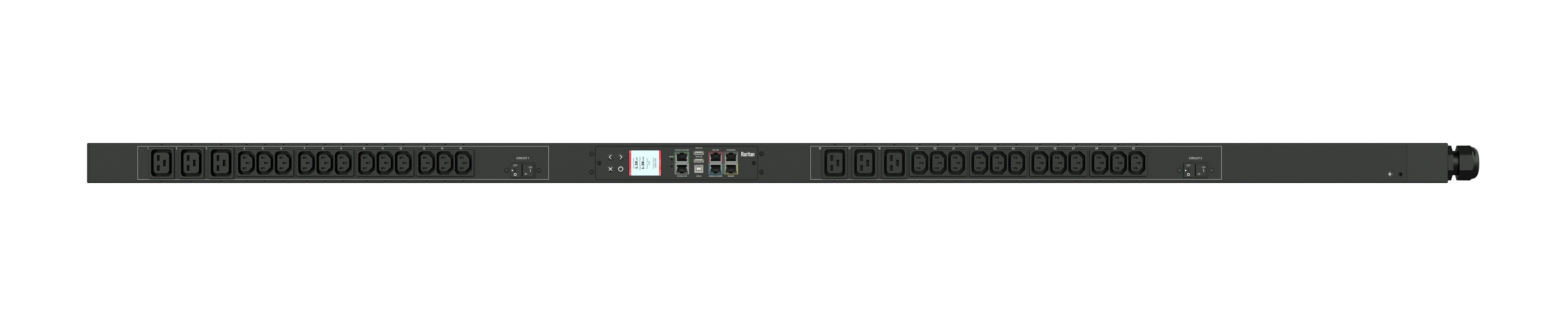Intelligent Power Distribution Unit - Raritan PX3-1870V 30-Outlet PDU | Tecisoft