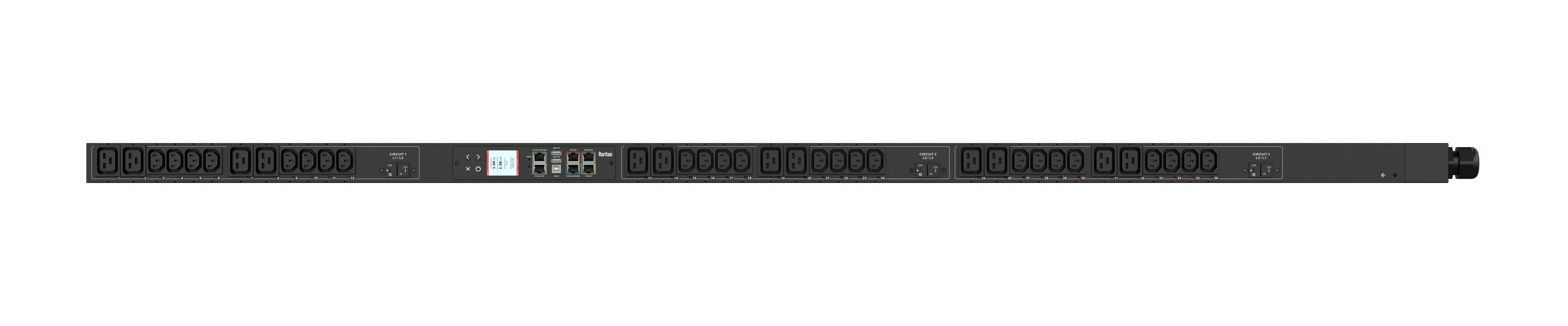 Intelligent Power Distribution Unit - Raritan PX3-5725V Three-Phase PDU | TecISoft