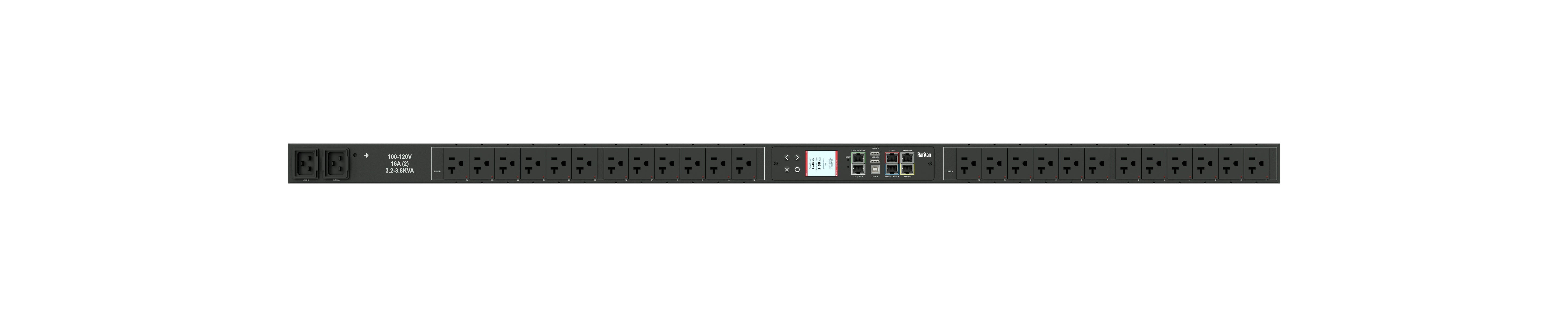 Intelligent Rack-Mountable Network Metering PDU - Smart Power Distribution Unit | Tecisoft PX3-5219X2