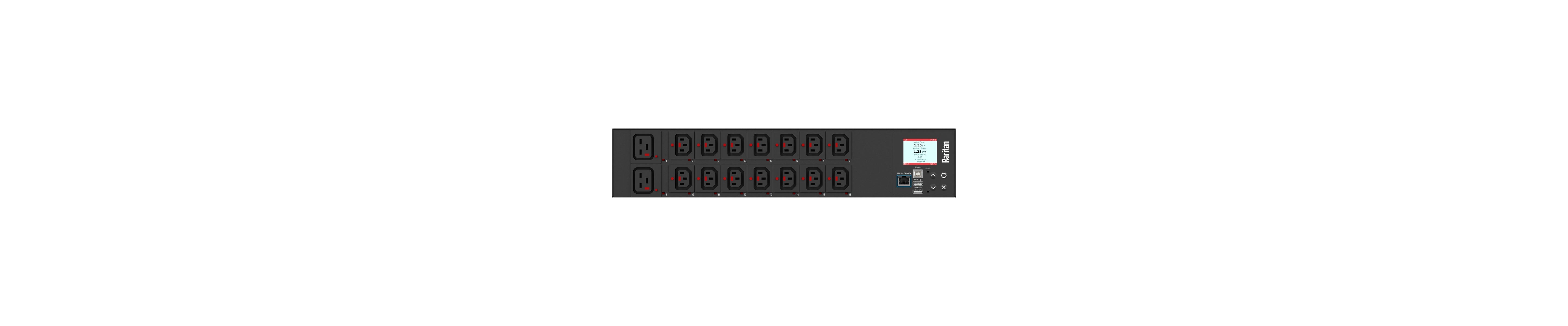 Intelligent Rack PDU 3.7kVA - Monitored Single-Phase Power Distribution | Tecisoft PX3-5367CR-E2