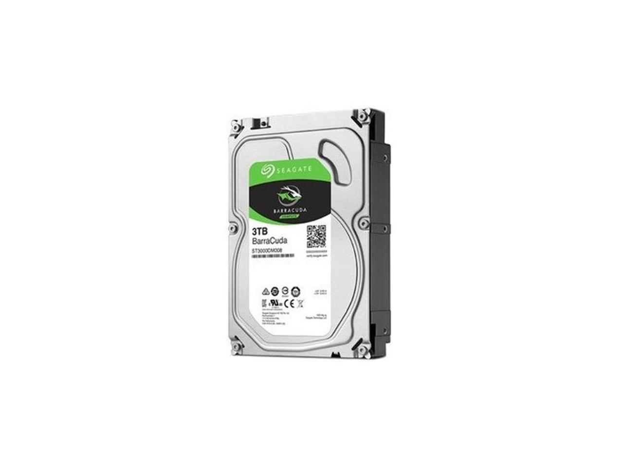 Internal Hard Drive 3TB SATA 6Gb/s - BarraCuda 3.5"Desktop Storage | Seagate ST3000DM007